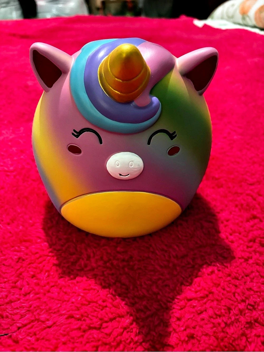 Rainbow Unicorn Coin Bank Toy